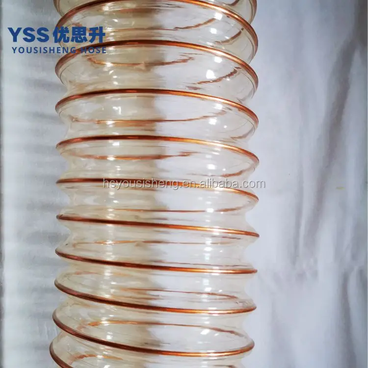 PU Dust Suction Hose PU Hose Flexible Abrasion