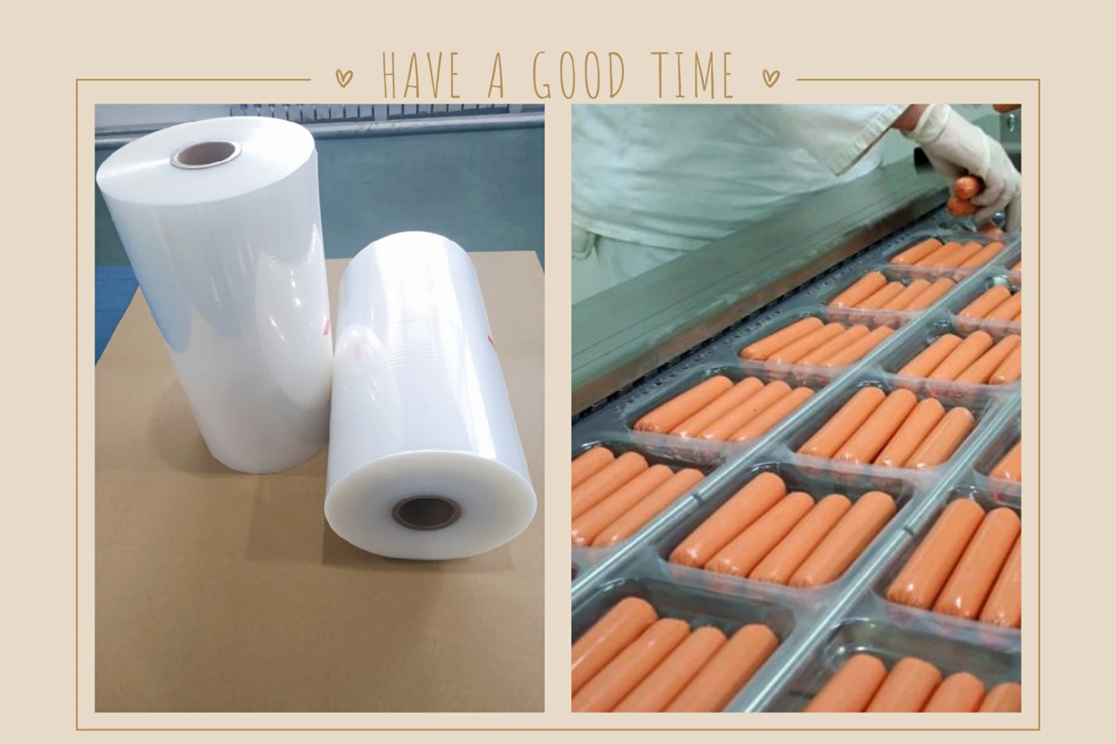 Thermoforming film food plastic film packing polythene rolls Food grade Nylon PE EVOH Vacuum Packaging Material