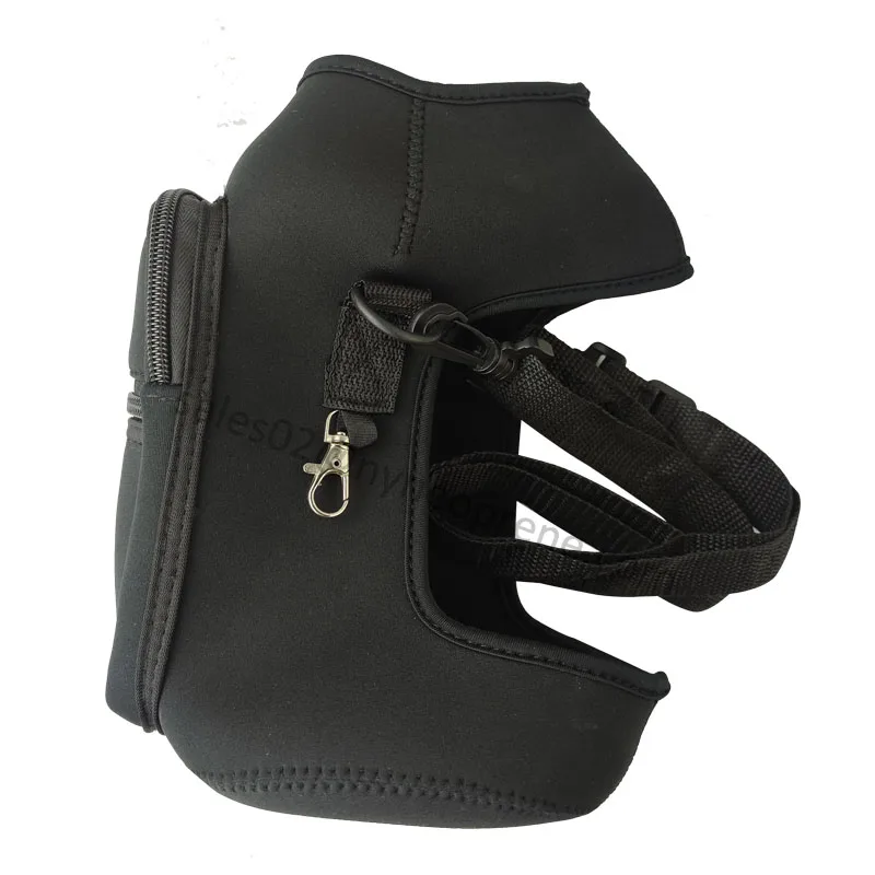 Personalized Neoprene Reusable Gyms Sports Gallon Water Bottle Pouches Bag Half Gallon Jug Water Bottle Sleeve With Carry Straps