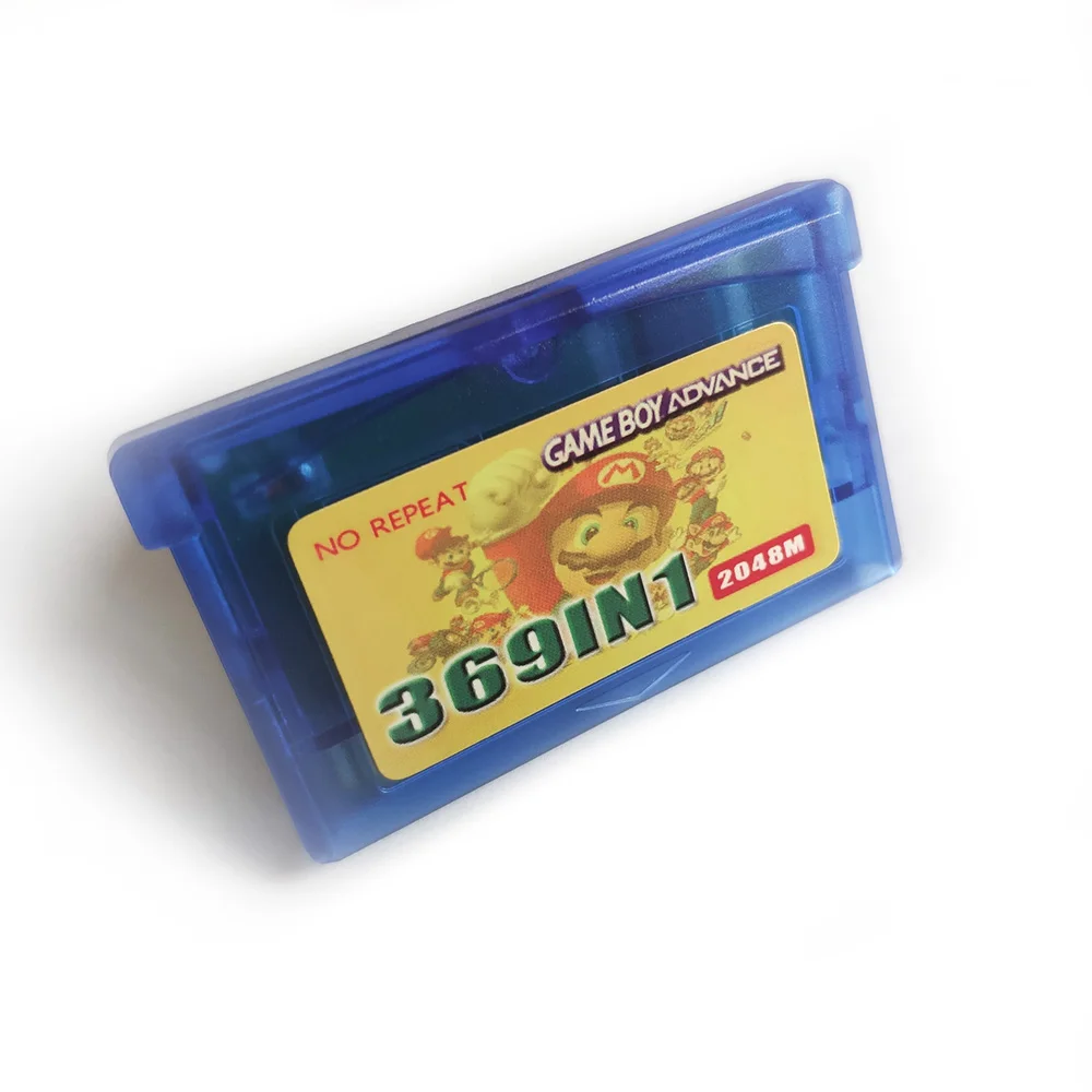 369 в 1 игровой картридж 32 бит игровой Картридж для Gameboy азартные игры