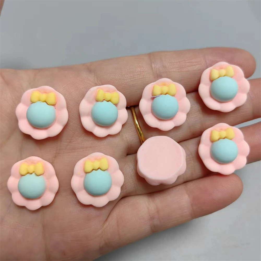 New Soild Color White Green Crooked Head Bow Tie Bear Diy Hair Accessories Phone Case Computer Decorations Parts Bulk Supply