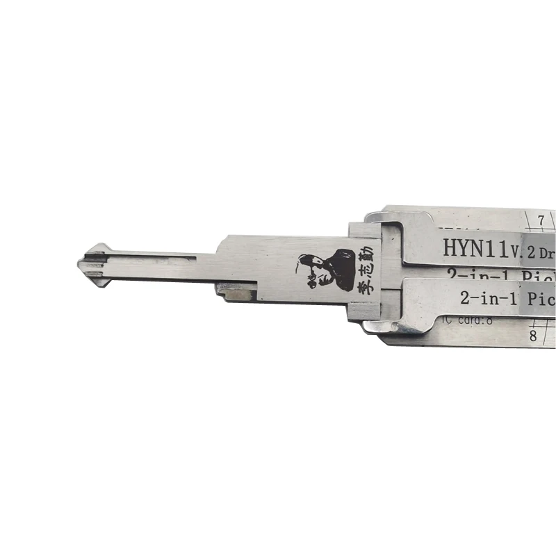Lishi HYN11 2-in-1 pick Car Door Lock Pick Decoder Unlock Tool