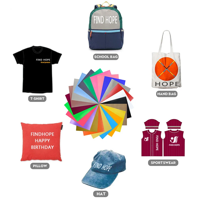 Factory Custom Pu Printable Heat Transfer Vinyl Heat Transfer Film