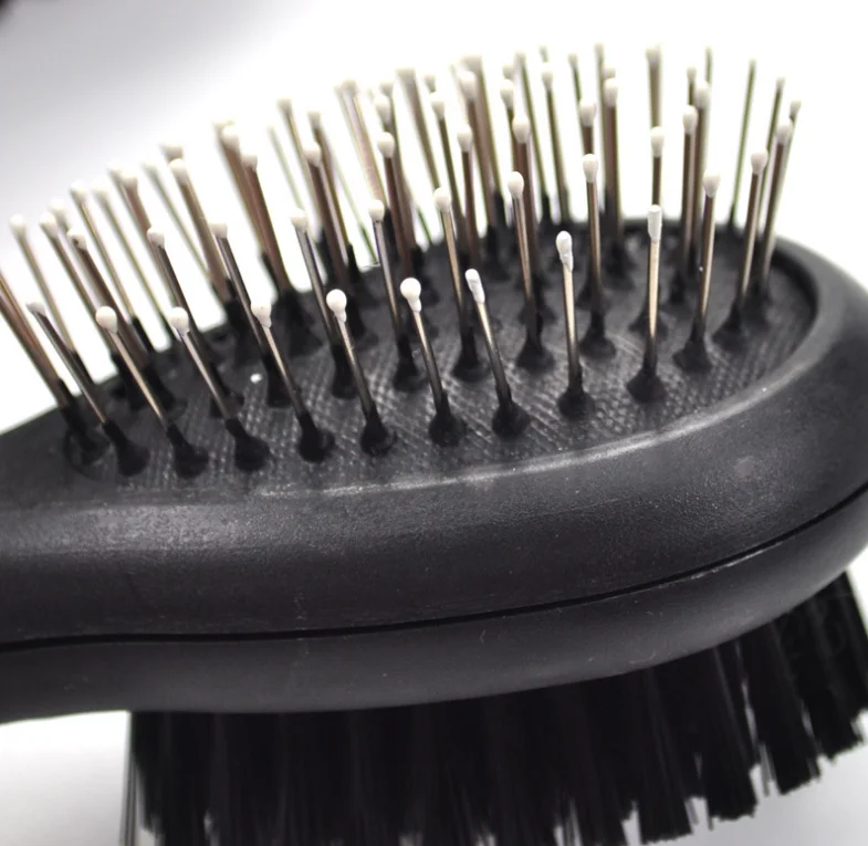 Расческа-фурминатор для домашних животных с булавками и щетины щетка для волос кошка собака игла гребня