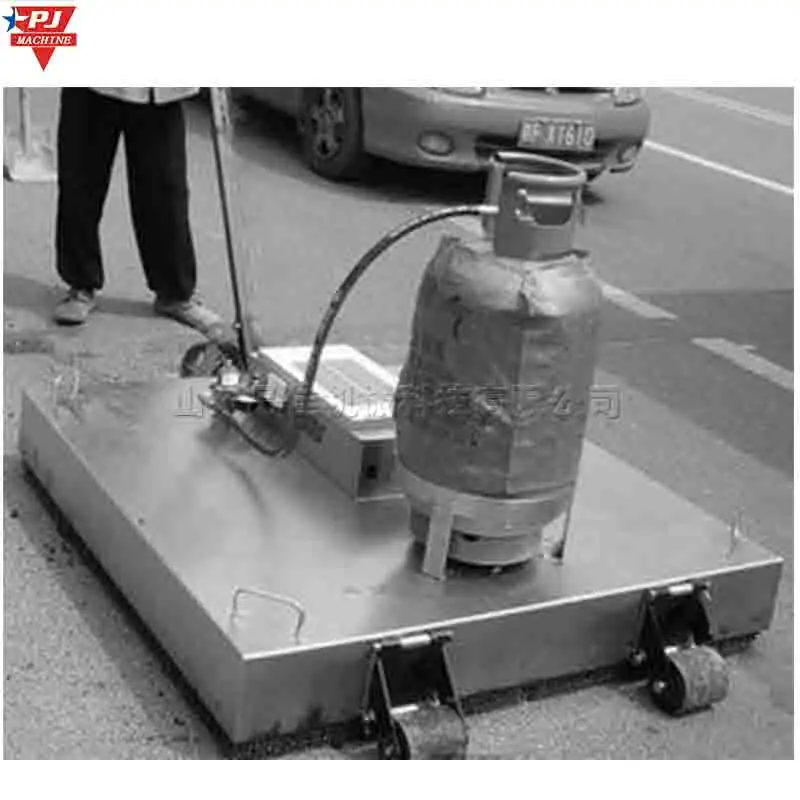 Asphalt pavement hot regeneration heating plate  Asphalt melting machine  Road pothole repair equipment is easy to operate