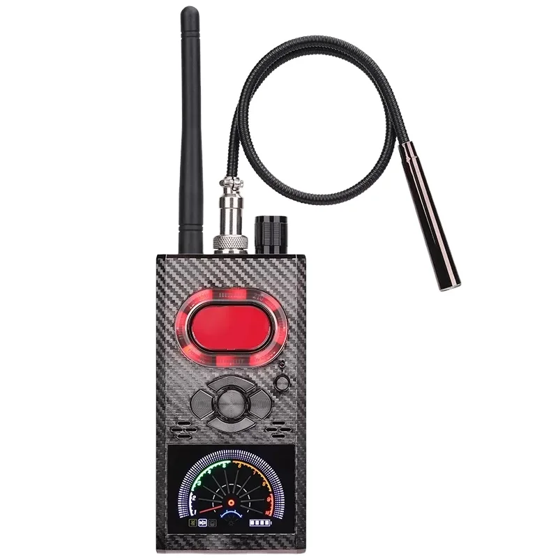 K99 Camera Bug Detector RF Scanner Alarms GSM GPS FM VHF UHF Wireless Signal Detector
