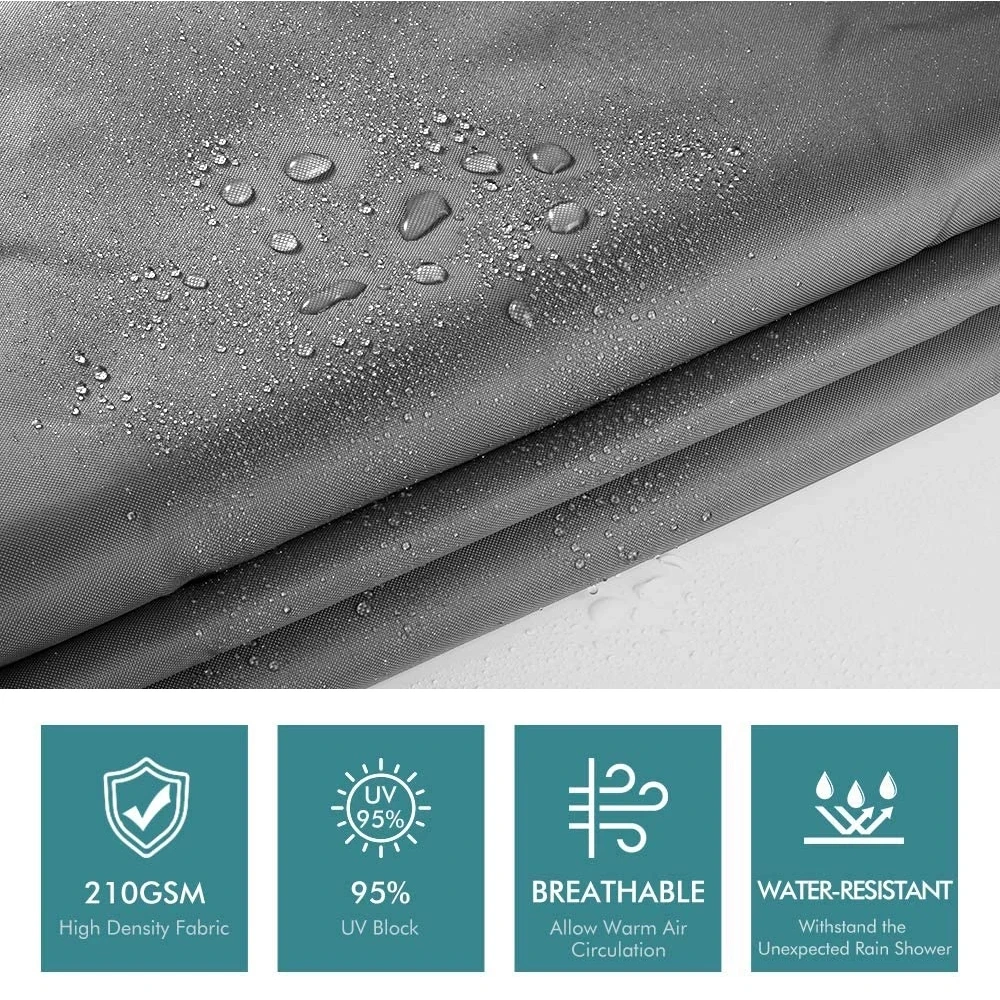 Patio Garden Terrace Awning Canopy 95% UV Block With Free Rope  Sun Shade Sail Rectangle Waterproof Outdoor Shade Sail