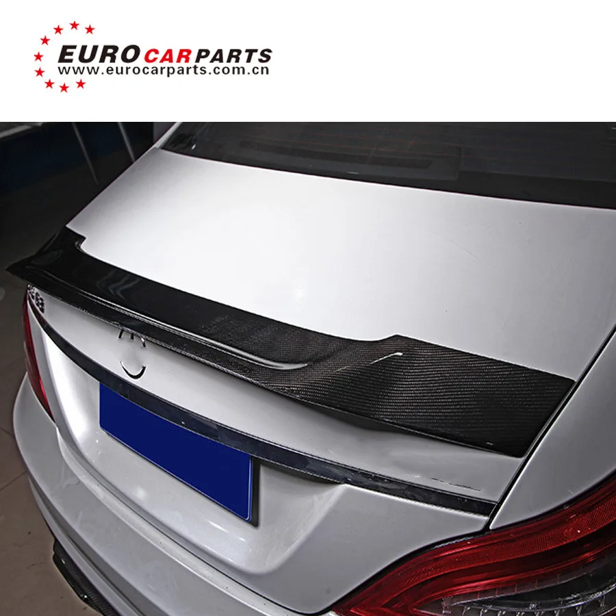 CLS63 R style carbon finber rear wing spoiler skirt fit for CLS class w218 2012 to 2018 year cls63 carbon finber rear spoiler