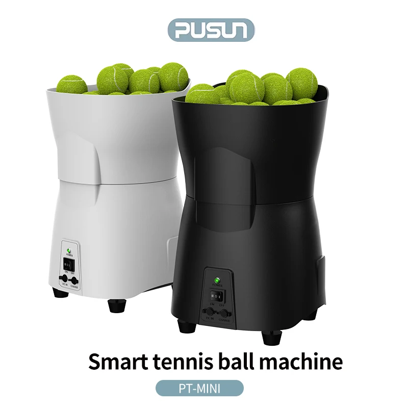 Factory Wholesale Intelligent Mini Tennis Ball Throwing Machine Training Machine Padel Ball Launch With App Remote Control