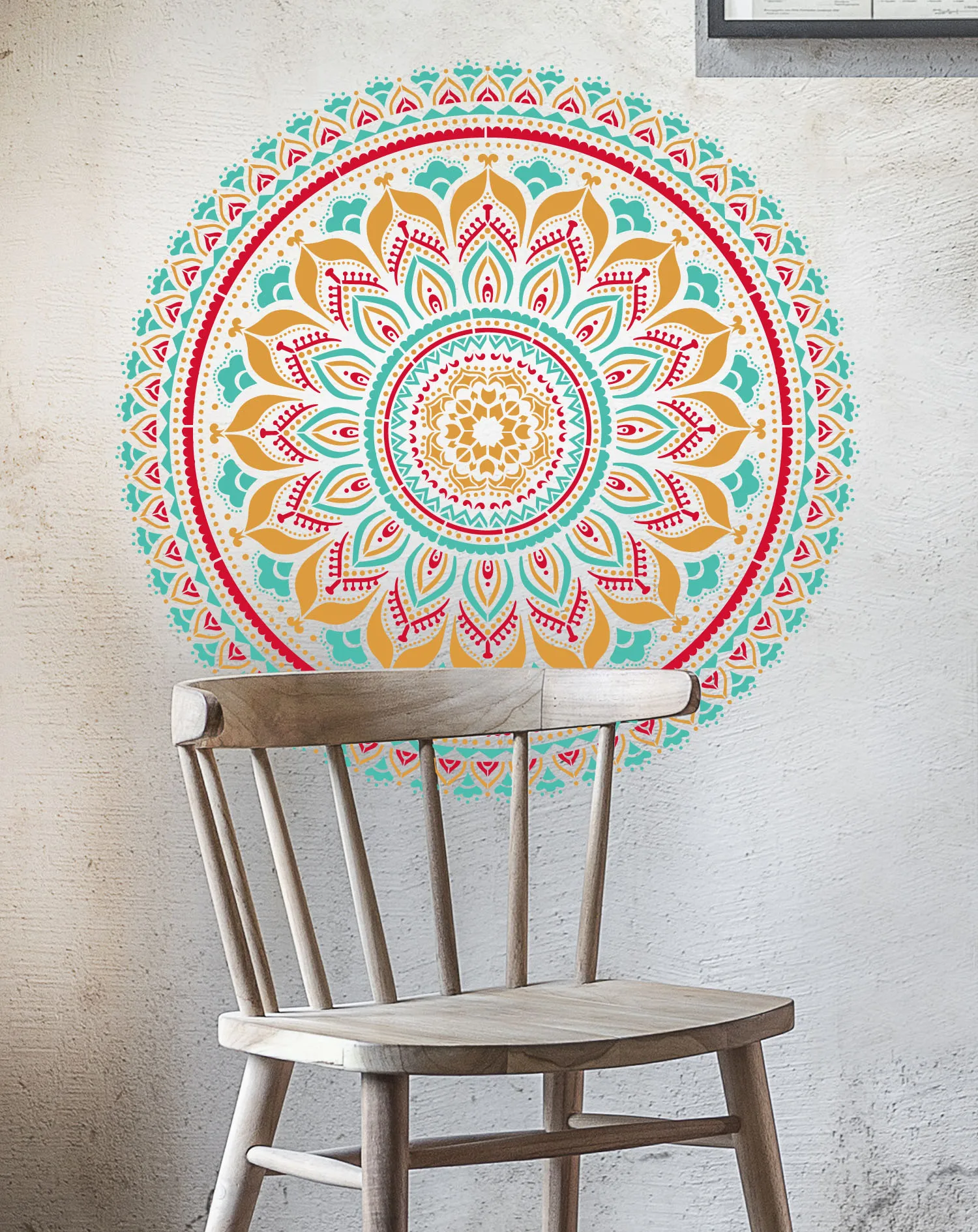 Large Plastic Mandala Stencil Template Stencils for Home Decor Wall Painting