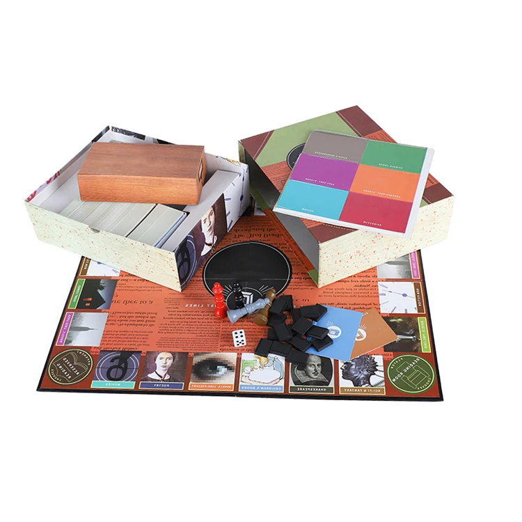 factory direct sale ODM custom Boardgame cards games printing Customised risk Board Game maker