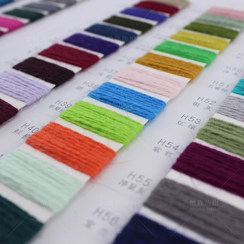 ZENGLONG yarn wholesalers 50% angora 50% nylon melange fancy long-hair velvet cashmere crochet yarn machine weaving mink yarns