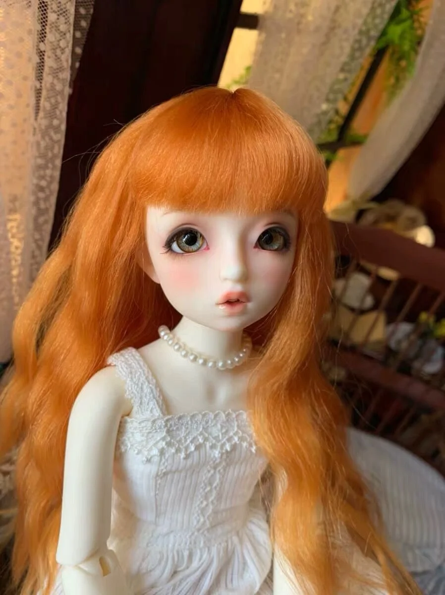 2023 synthetic Hair Extensions polyester fiber dolls hair