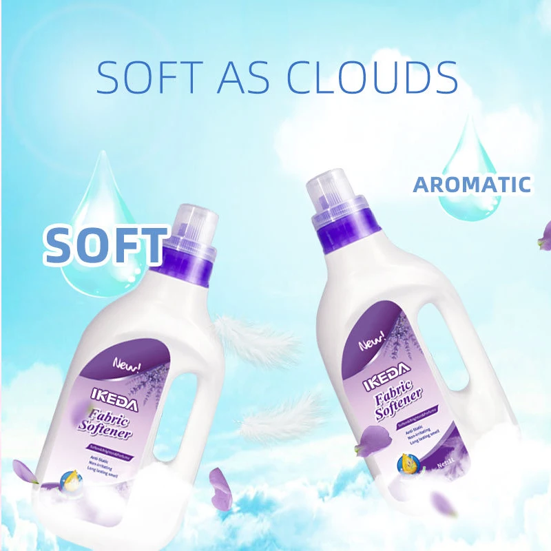IKEDA eco friendly fabric softener sheets antibacterial silane dissolvable vernel liquid hygiene fabric softener