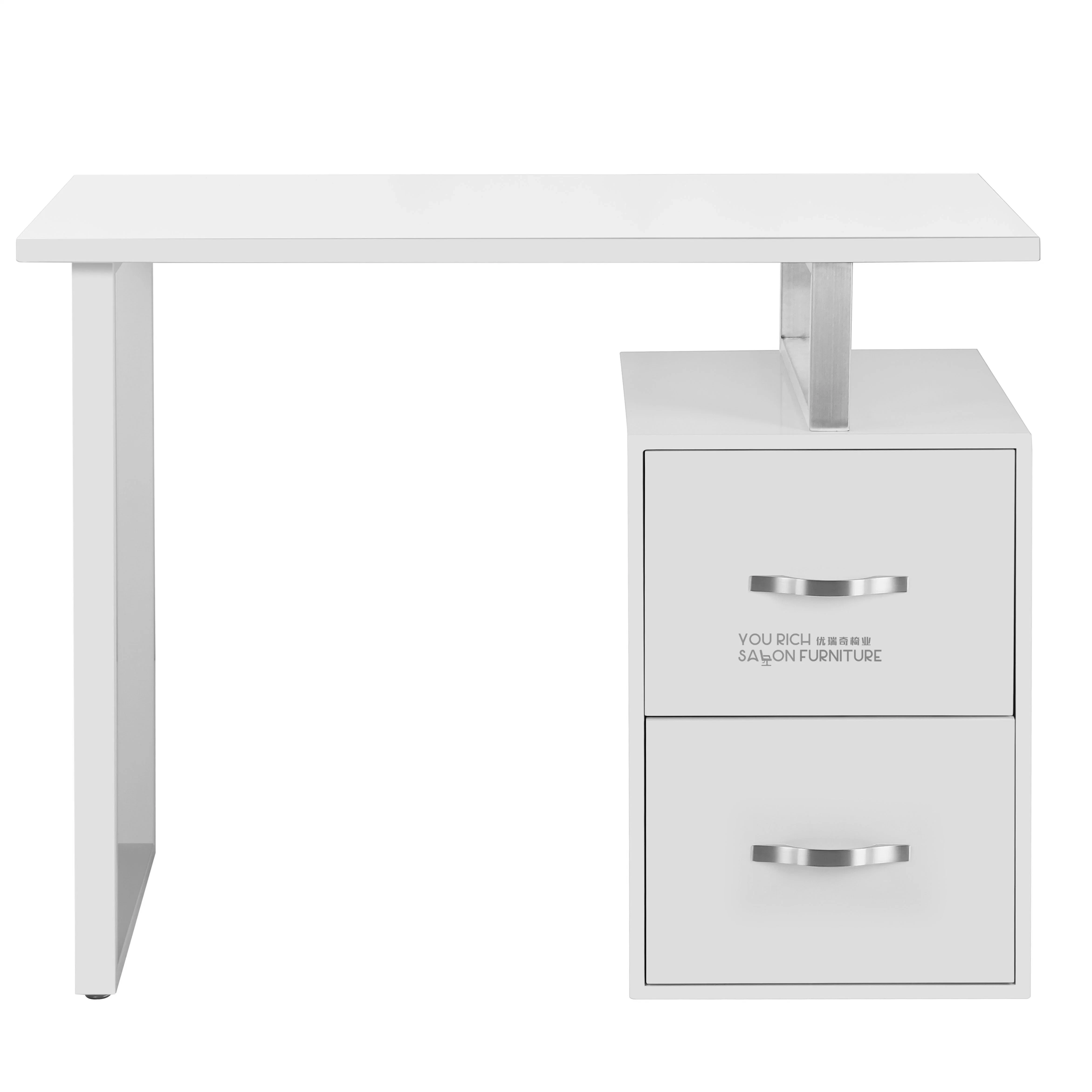 White Table with Drawer Beauty Salon Nail equipment Desk Custom
