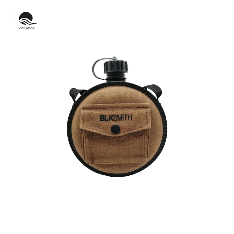 Modern Mountaineering Camping Camouflage Water Canteen Wool Felt Canteen