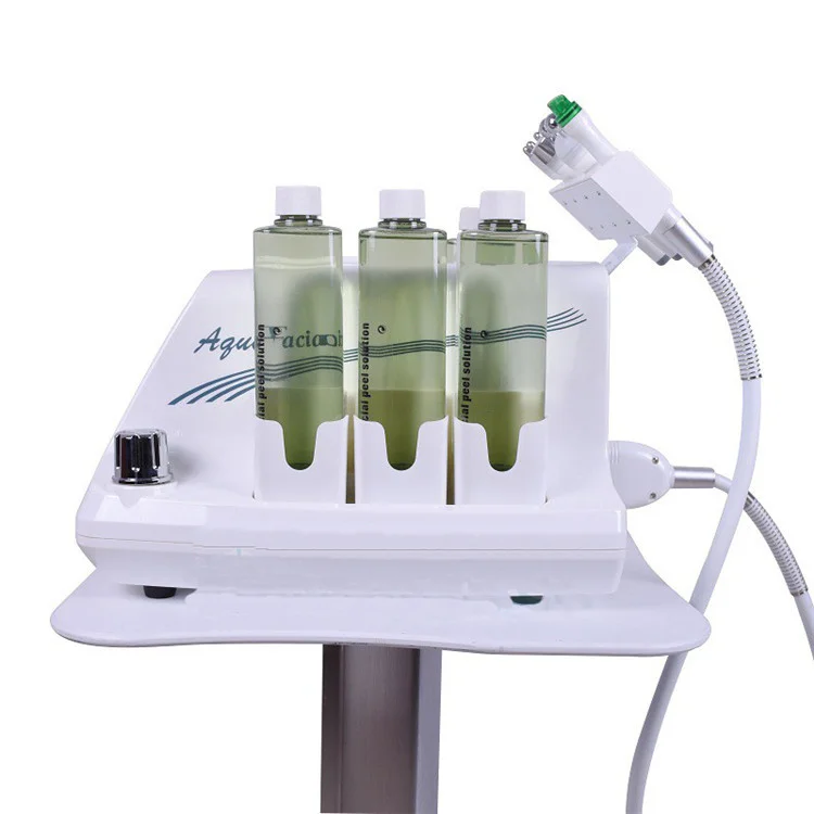 Portable Multifunctional 4 in 1 Hydra Microdermabrasion RF BIO Skin Care Facial Beauty Machine