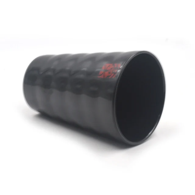 Черная кофейная кружка с логотипом завода Гуанчжоу, пластиковая чашка с принтом на заказ с ручкой