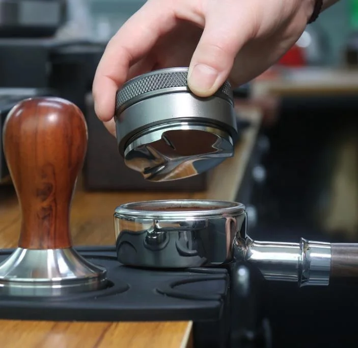 Coffee Accessories Stainless Steel Coffee Bean Press Powder Coffee Tamper 51mm 53mm 58mm Espresso Distributor DeLonghi