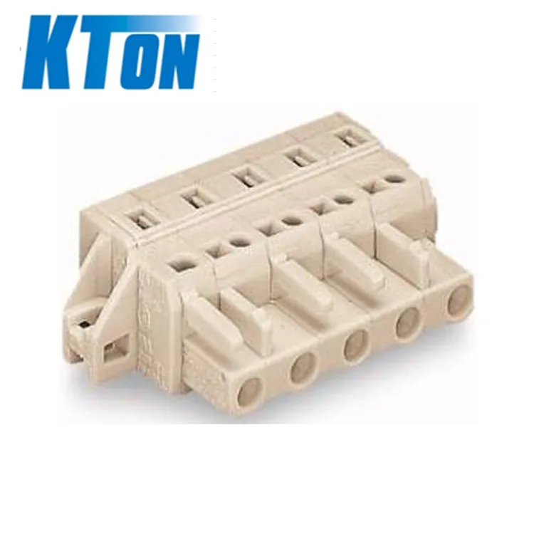 Cheap custom spring threaded tube inserts connectors mcs spring terminal connector blocks
