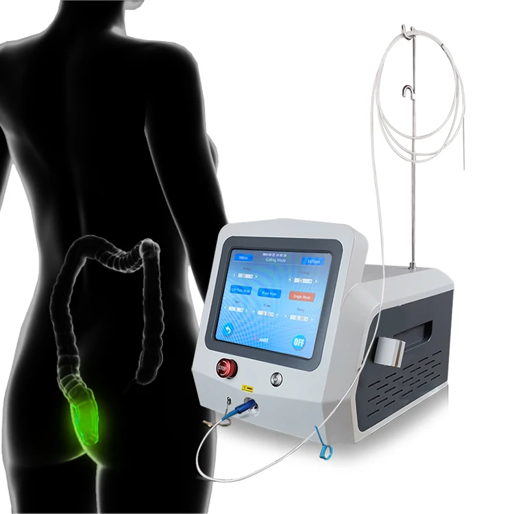 980nm Surgical piles laser for hemorrhoids and fistulas 1470nm laser diode