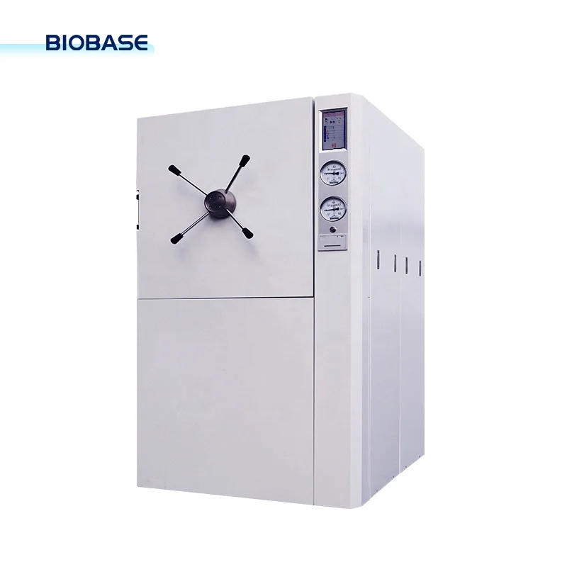 BIOBASE China Horizontal Pulse Vacuum Autoclave BKQ-Z360H with Micro-Controller Programmable Control Technology for Lab Hospital