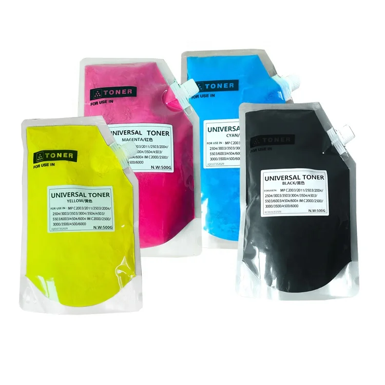 Protoner Compatible MPC 2503 3503 Copier Refill Toner Powder For Ricoh MP C2003/2011/2503/2004/2504/3003 color toner powder