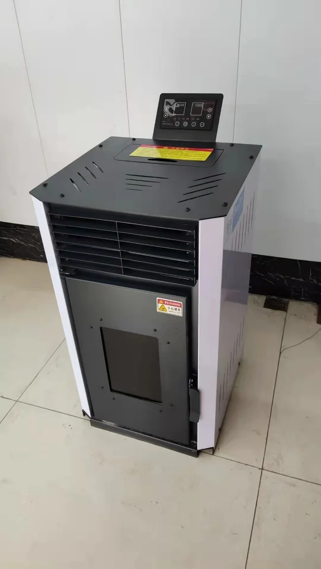 biomass wood pellet stove with water circulation heating