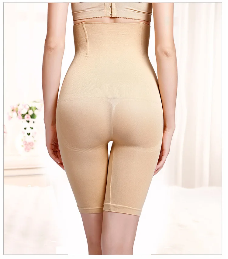 Plus Size Women Underwear fat women slim pants postpartum tummy control underwear Thigh slim shaper seamless shapewear shorts