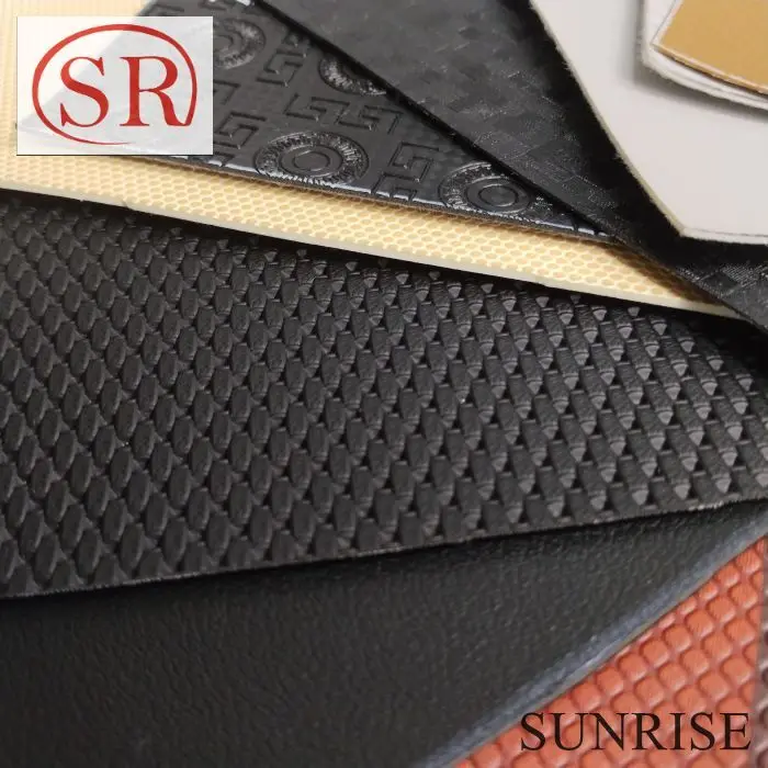 Embroidery Quilted ECO Friendly Recycled PVC Faux Leather Fabric for Car Seat Cover