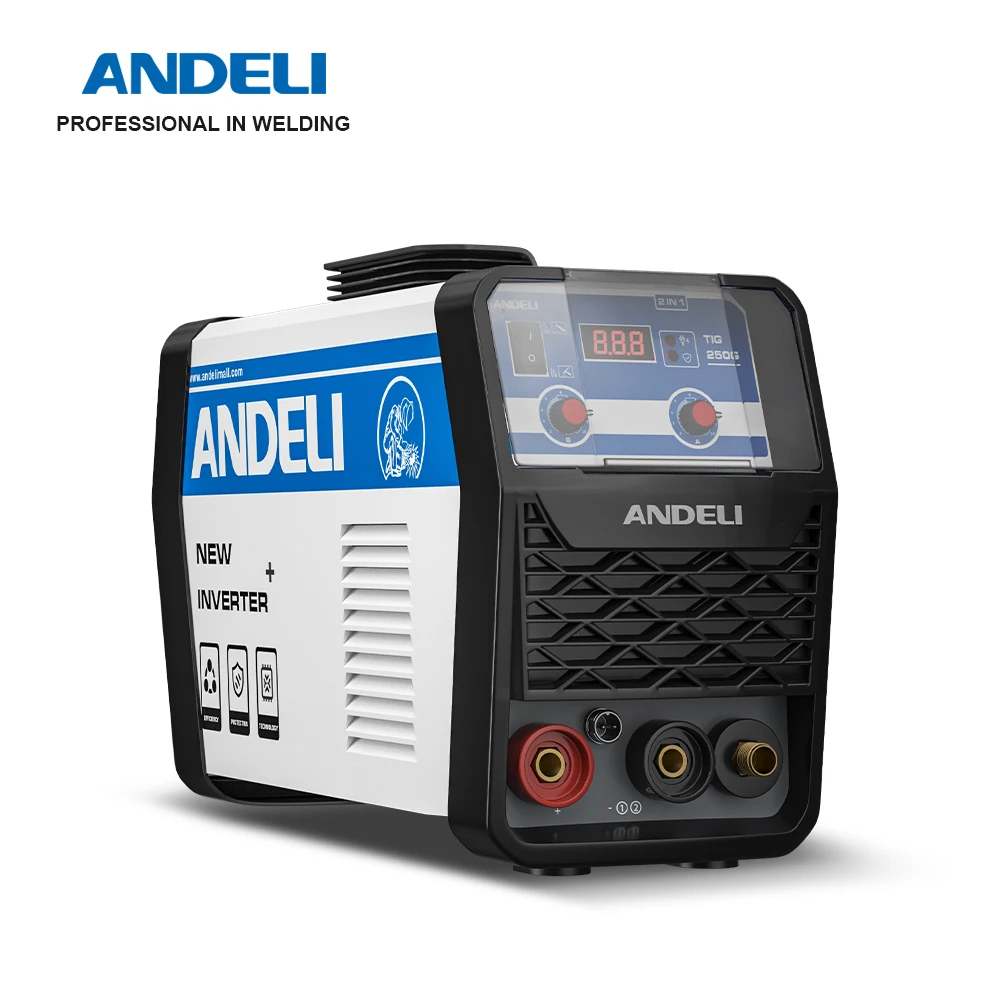Andeli TIG-250 TIG MMA Welding Machine 220V Inverter Cold-weld DC Digital Display IGBT Inverter Cold welder