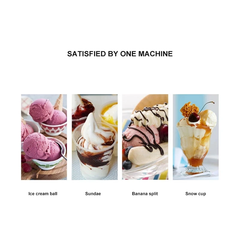 Hot Sale Ice Cream Cone Machine Household Small Mini Automatic DIY Yogurt Child Milkshake Maker