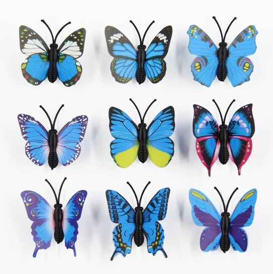 3D simulation butterfly wall sticker wedding wall decoration butterfly scene decoration butterfly