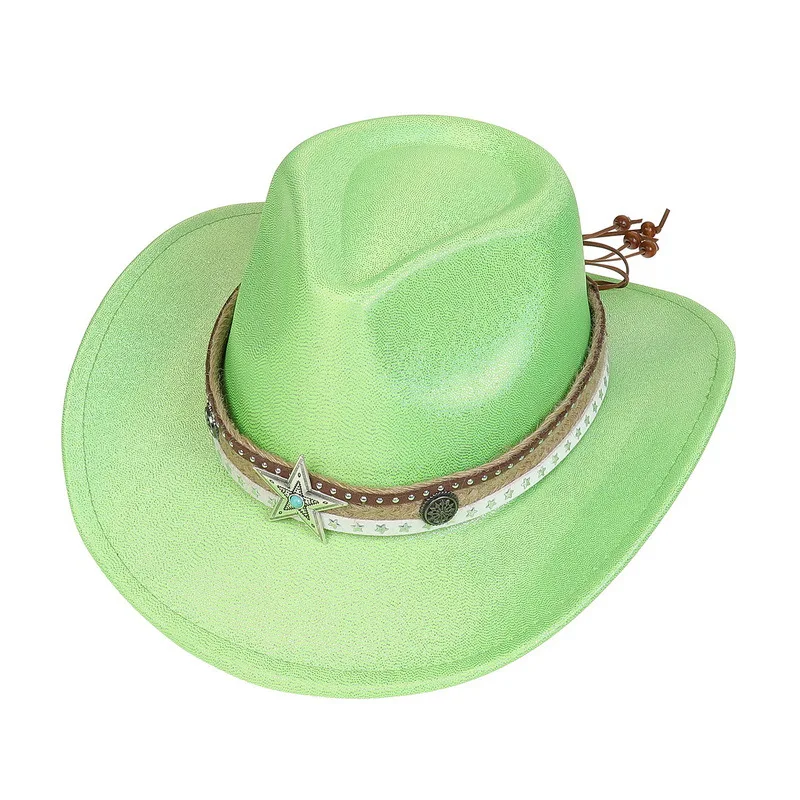 Factory Direct Custom Cow Boy Chapeau Designer Fashion Women Cowboy Luxury Western Wool Wide Brim Felt Fedora Hats