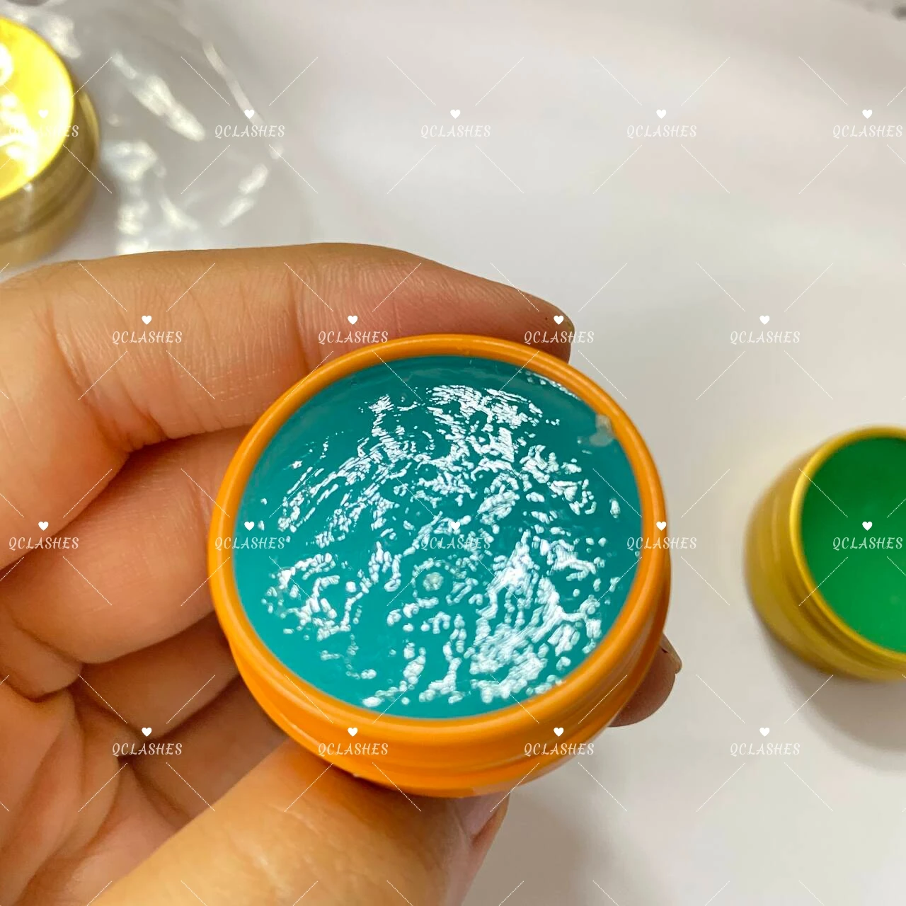 Custom label Weight Flavor Colorful Lash Lifting Solid Glue Brow Lamination Wax Latex-free Eyelash Perm Adhesive Lash Lift Balm