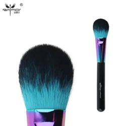 Anmor Single Rainbow Makeup Brush Professional Blush Brush Make Up  Synthetic Hair Brush