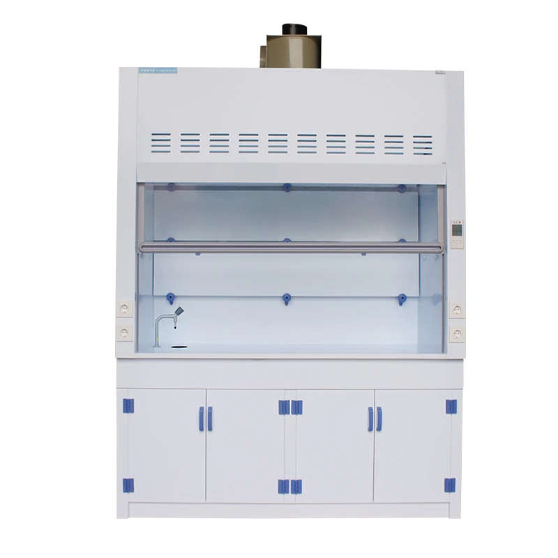 PP-PD-W1800  PP fume hood Chemical biosafety Resistant Acid Fume Hoods Cabinet Biosafety Cabinet For Laboratory China factory