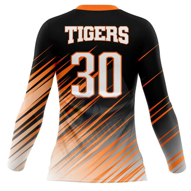 Женские футболки с длинным рукавом для волейбола