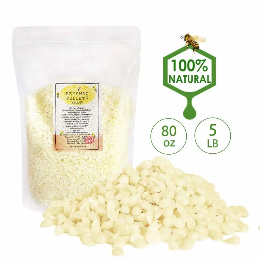 Food Grade 100% Pure Nature White Bee Wax