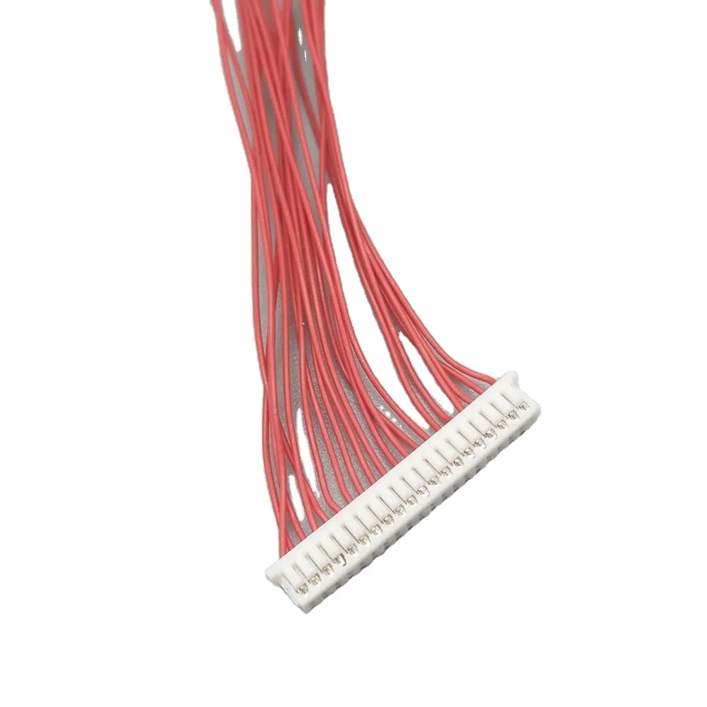 Male female molex wire to board 51021 1.25mm pitch jst gh connector 20pin cable wire to wire connector cable harness