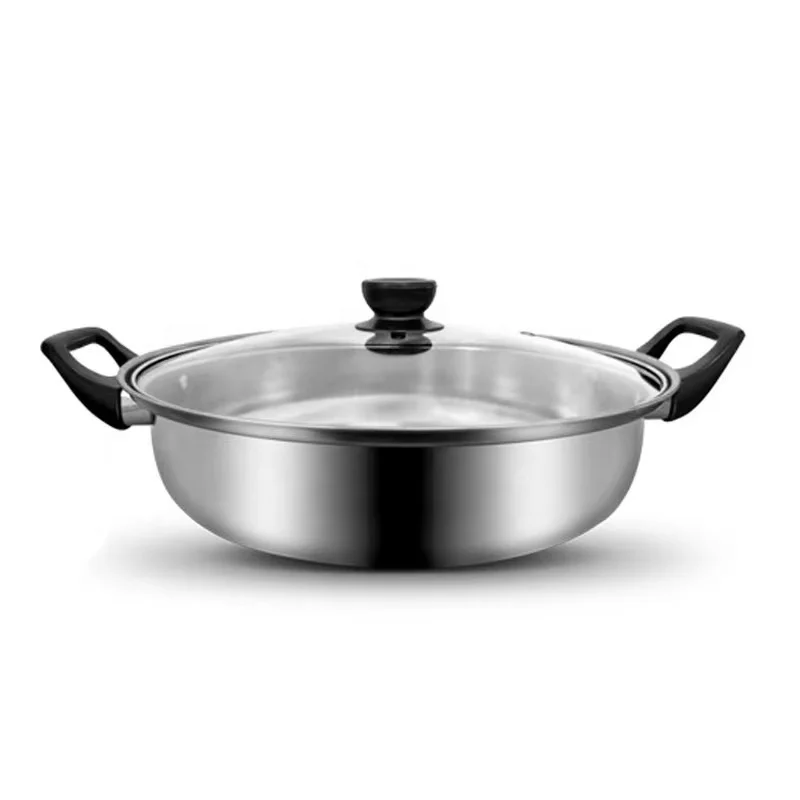 New Arrival Stainless Steel Non Stick Kitchenware Hot Pot Plate Cookware Sets Cooking Pot Set For Induction infrared gas cooker