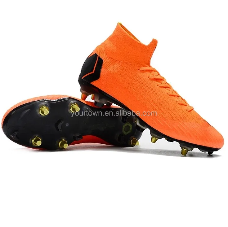 
top quality steel spike soccer cleats men custom soccer shoes football boots for men 2020 and 2021 soccer football shoes 