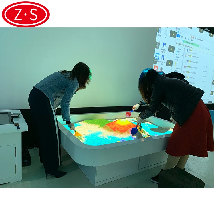 
Happy children games interactive projector game machine interactive sandbox for sale 