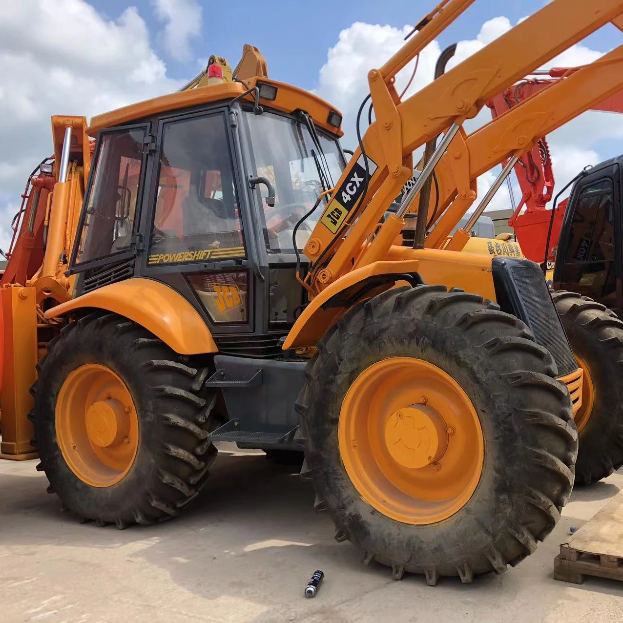 Новый экскаватор-экскаватор погрузчик 4x4 JCB 4CX 3CX дешевая низкая цена