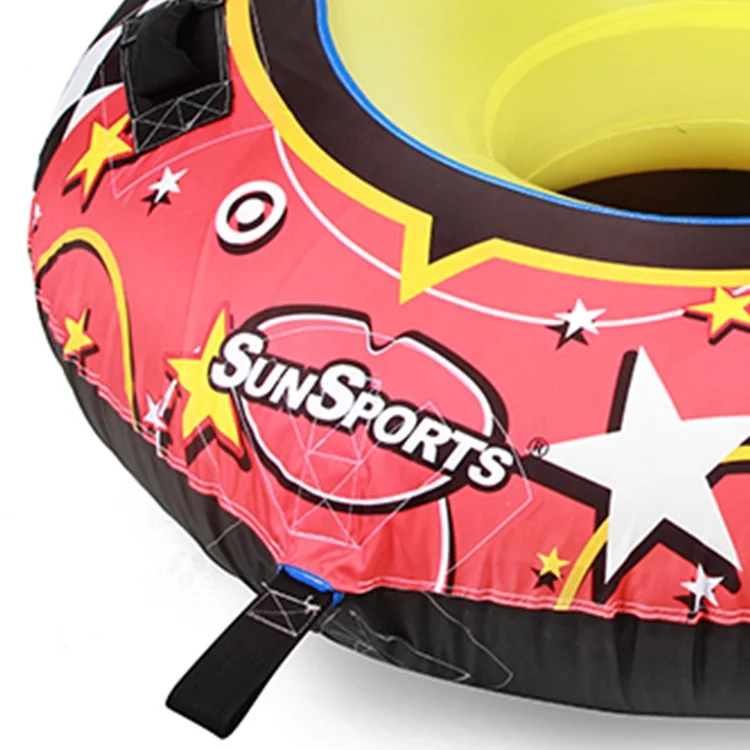 Inflatable Snowmobile Snow Sled Plastic Snow Car Snow Tube