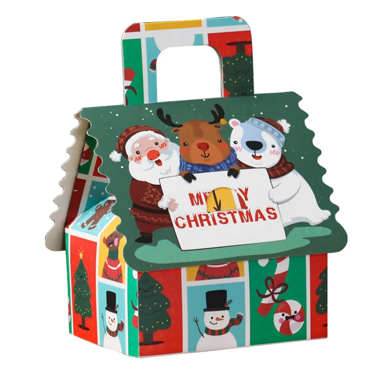 Beautiful lovely apple box of creative portable packaging box Christmas gift boxes