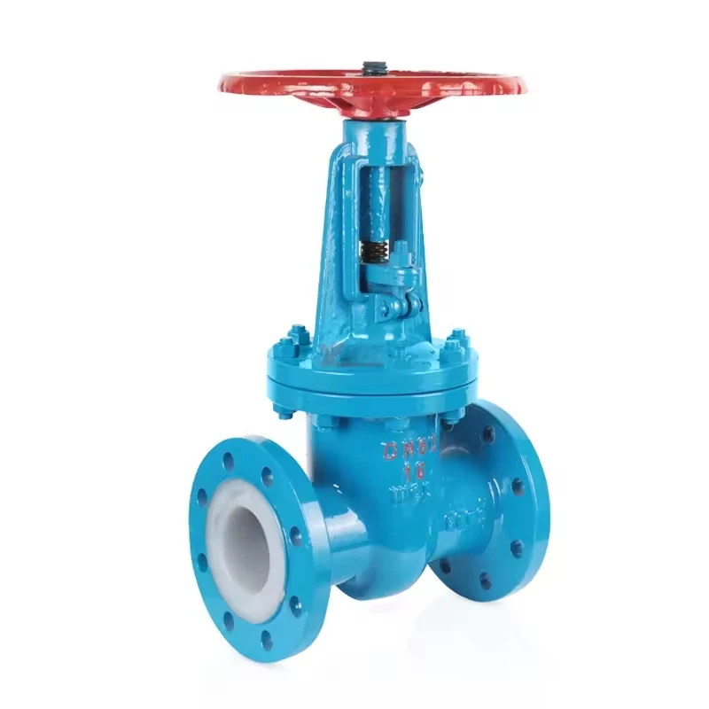 High Temperature Resistance Harsh Environment Use Z41F46-16C-DN40 Fluorine Lined Corrosion-resistant Gate Valve