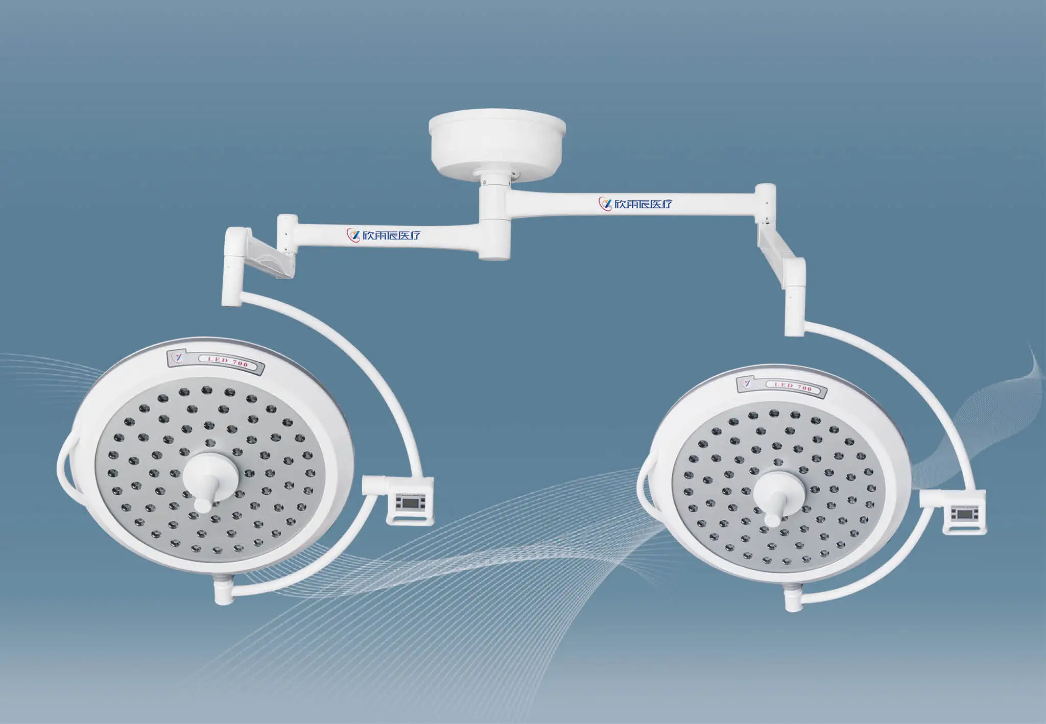 surgical lamp with integrated full hd camera double dome led theatre operating light ot light led surgical