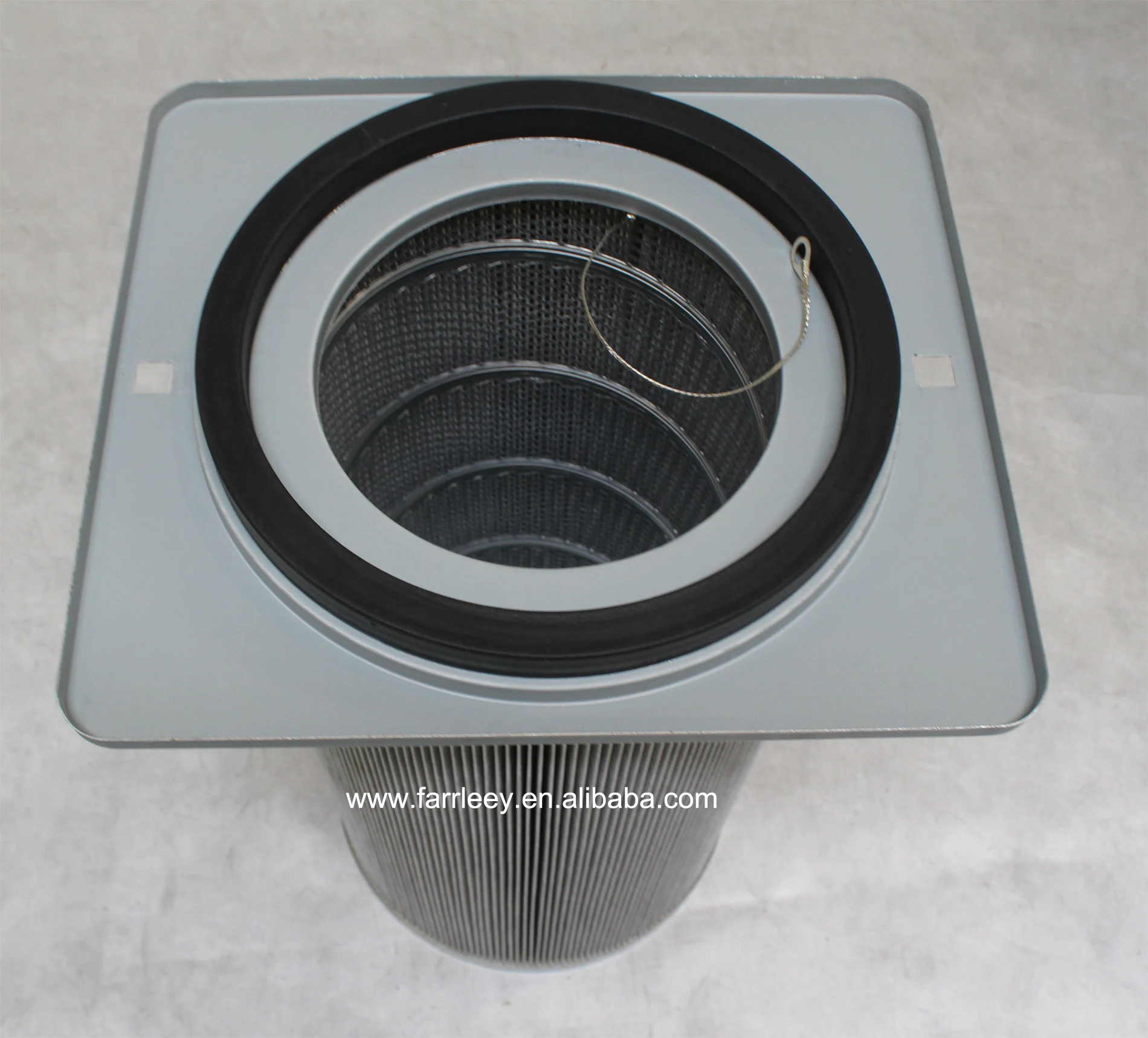 Size 406*362*600mm Square Top  Anti-static Polyester Filter Cartridge