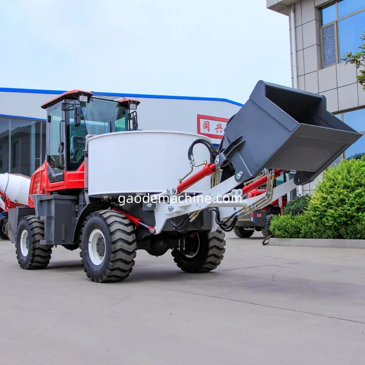 tractor concrete mixer 1.5 cubic meters concrete mixer truck concrete machinery mixer